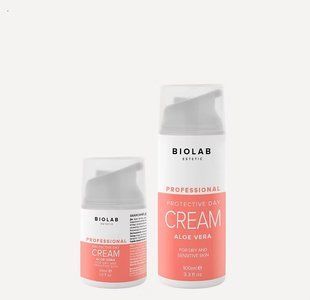 Захисний денний крем з Алоє Вера Protective Day Aloe Vera Cream BIOLAB Estetic, 100 мл BIO1027 фото