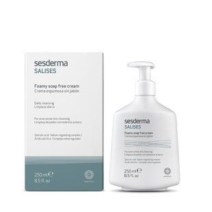Сесдерма Salises крем-пінка для вмивання SeSderma Salises Foamy Soapless Cream, 250 мл 40007512 фото