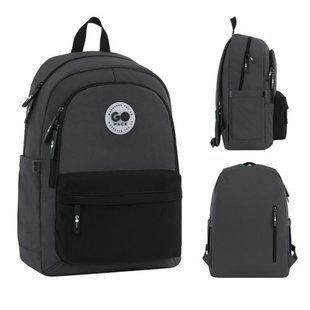 Рюкзак GoPack Education Teens 141L чорний, сірий 289175 фото