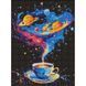 Алмазна мозаїка "Космічний вихор", (30х40 см) 248765 фото 1