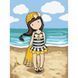 Картина за номерами "Beach Belle Santoro Gorjuss Collection" 30х40 см 276058 фото 1