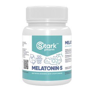 Stark Melatonin 5mg - 120tabs 5625 фото