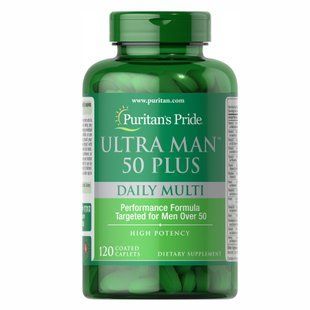 Ultra Man&trade; 50 Plus Daily Multi - 120caps 18153 фото