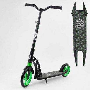Самокат двоколісний "Best Scoote" (колеса PU, d переднього колеса - 23 см, d заднього колеса - 18 см, 1 амортизатор передній) 267185 фото