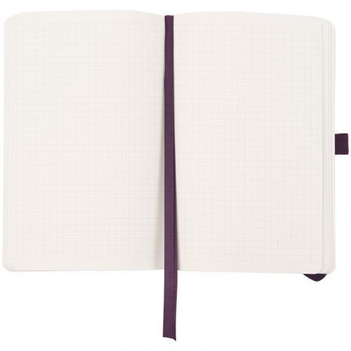 Книга записна Partner Soft Skin,125*195,96арк,кліт,син Воля 288264 фото