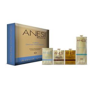 Набір для ексфоліації шкіри обличчя 4 шт AQUA VITAL COFFRET DERMO-PEEL 4 TREATMENTS Anesi Lab anesi 039 фото