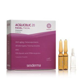 Ампули з гліколевою кислотою Sesderma ACGLICOLIC 20 Anti-Aging Moisturizing Ampoules 5*2 мл 40000016 фото
