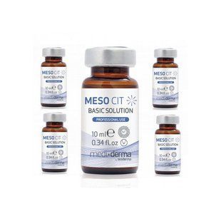 Базова сироватка Meso Cit Basic Solution Medi+derma, 5х10 мл 40002173 фото