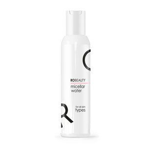 Міцелярна вода з гідролатом троянди та гіалуроновою кислотою Robeauty 150 мл ROB-046 фото
