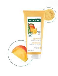 Клоран Манго бальзам-ополіскувач для сухого волосся Klorane Apr&egrave;s-shampooing a la Mangue, 200 мл new 253910 фото