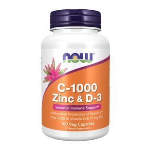 C-1000 Zinc & D-3 - 100 vcaps 28127 фото