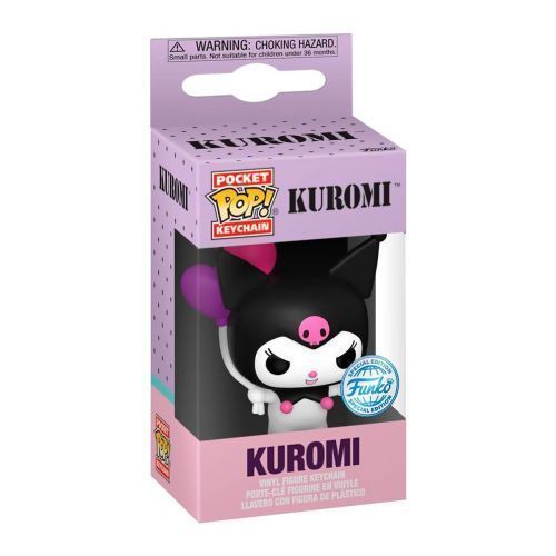 Ігрова фігурка на кліпсі (брелок) FUNKO POP! аніме, КУРОМІ (Kuromi) 249694 фото