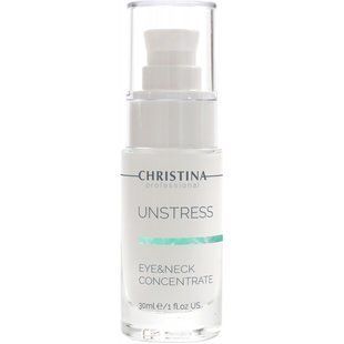 Концентрат для шкіри навколо очей і шиї Christina Unstress Eye and Neck Concentrate 30 мл CHR757 фото