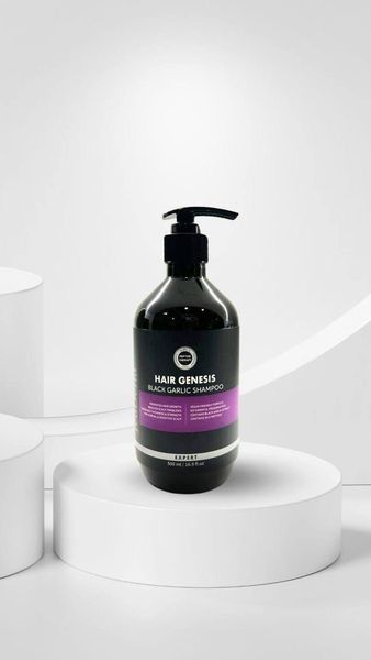 Шампунь з екстрактом чорного часнику HAIRGENESIS BLACK GARLIC SHAMPOO JeuDerm, 500 мл JD7916955 фото