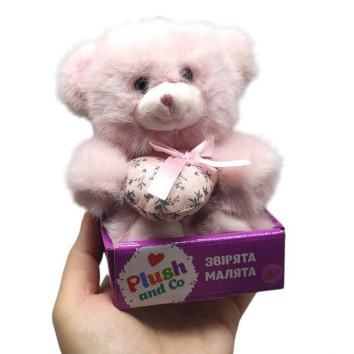 Мʼяка іграшка "Plush and Co. ВЕДМЕДИК" (БУЗКОВИЙ) 13 см 281968 фото