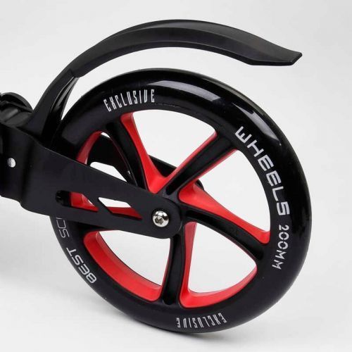 Самокат двоколісний "Best Scooter" (колеса PU, d переднього колеса 200 мм, d заднього колеса 200 мм, 2 амортизатора) 266951 фото