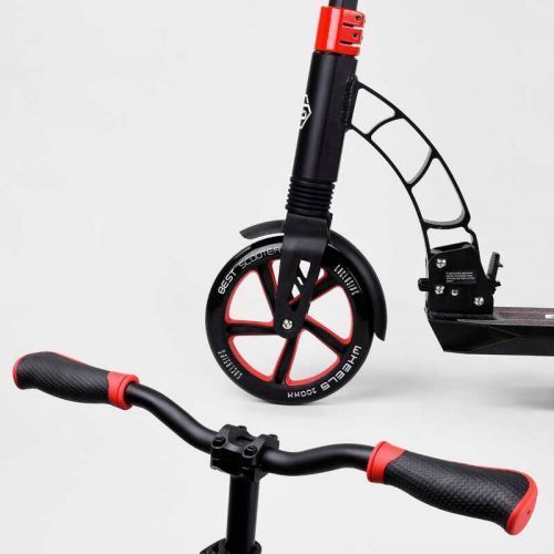 Самокат двоколісний "Best Scooter" (колеса PU, d переднього колеса 200 мм, d заднього колеса 200 мм, 2 амортизатора) 266951 фото