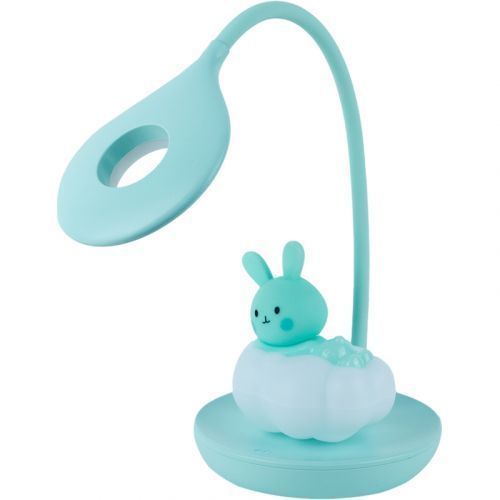 Настільна лампа LED з акумулятором Cloudy Bunny, зелений 274088 фото