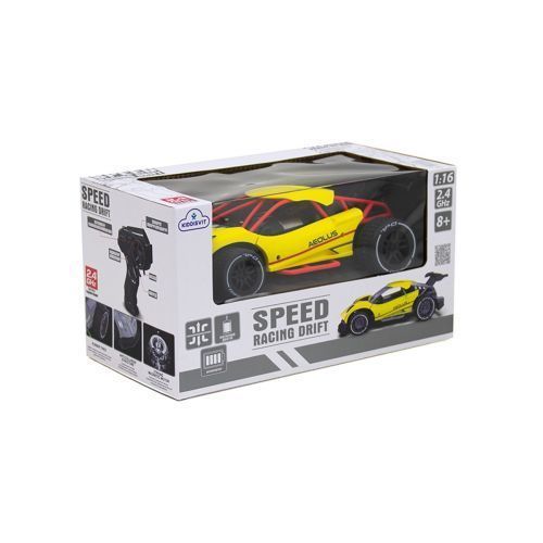 Автомобіль Speed racing drift з р/к &ndash; Aeolus (жовтий, 1:16) 224602 фото