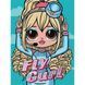 Картина за номерами з фарбами металік "L.O.L. Surprise! O.M.G. World Travel. Fly Gurl" 30х40 см 259705 фото 1