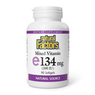 Mixed Vitamin E 134 mg (200 IU) - 90 softgels 28882 фото