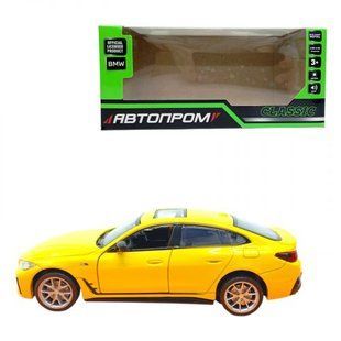 АВТОПРОМ 1:34 BMW i4 M50 (ЖОВТА) 283081 фото
