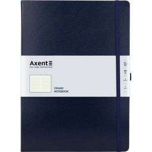 Книга записна Partner Grand, 210*295, 100 арк, кліт, синя 272386 фото