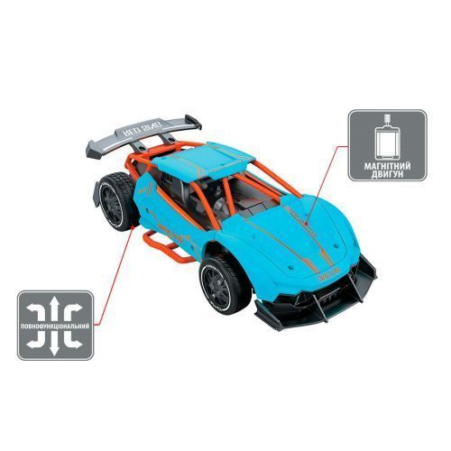 Автомобіль Speed racing drift з р/к &ndash; Red Sing (блакитний, 1:24) 224606 фото