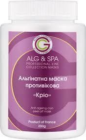 Альгінатна маска Кріо Противікова Anti Ageing Cryo Peel off Mask ALG & SPA, 200г ALG023-200 фото