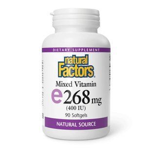 Mixed Vitamin E 268 mg (400 IU) - 90 softgels 28883 фото
