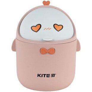 Настільний контейнер для сміття Kite, персиковий 262370 фото