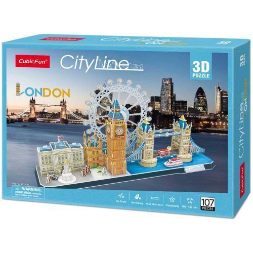 ТРИВИМIРНА ГО ЛОВОЛОМКА-КОНСТРУКТОР CITY LINE LONDON 280695 фото