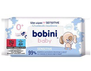Вологі гіпоалергені серветки Sensitive, 60 шт.(0+) / "Bobini" УТ000012663 фото