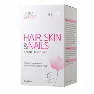 Ultra Women's Hair, Skin & Nails - 90 softgels 22184 фото