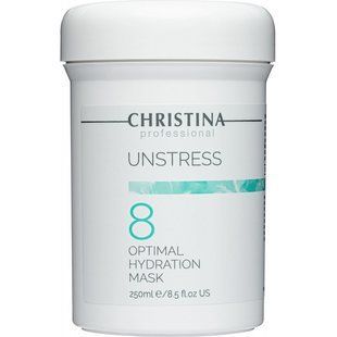 Оптимальна зволожувальна маска (крок 8) Christina Unstress Optimal Hydration Mask 250 мл CHR778 фото