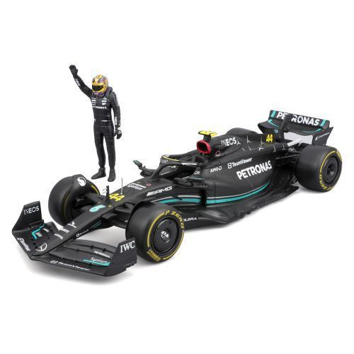 Автомодель з фігуркою - Mercedes-AMG F1 W14 E Performance (1:24) 288441 фото