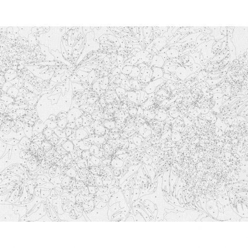 Картина за номерами "Блакитна гортензія" 40*50 см 278501 фото