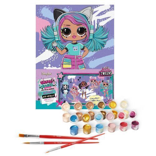 Картина по номерах "Tweens LOL Skate Dance Emma Emo" 30х40 см 268849 фото