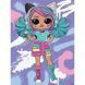 Картина по номерах "Tweens LOL Skate Dance Emma Emo" 30х40 см 268849 фото 1