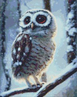 Алмазна мозаїка - "Диво-сова" &copy;Neag Mircea Marius, 40х50см 285076 фото