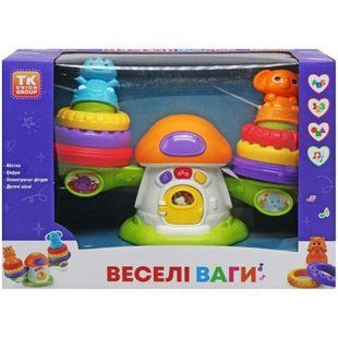 Уцінка. Інтерактивна іграшка "Веселі ваги" вид 2 (укр) пошкоджена упаковка 235536 фото