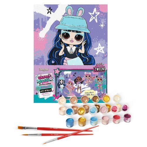 Картина по номерах "Tweens LOL Skate Dance Aya Cherry" 30х40 см 268850 фото