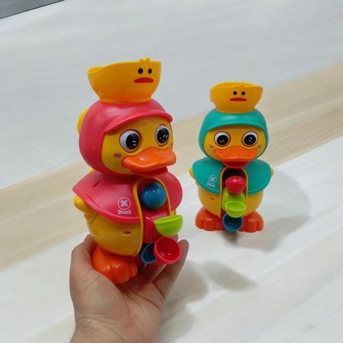 Іграшка для гри у ванні "Миле каченя" (рожевий) 252212 фото