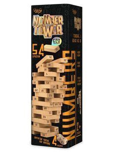 Настільна гра "Number Tower" укр 131696 фото