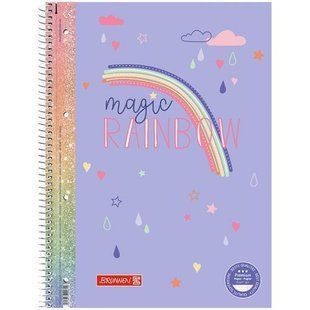 Коледж-блок А4 Premium, лін., 80 арк., Rainbow 271119 фото