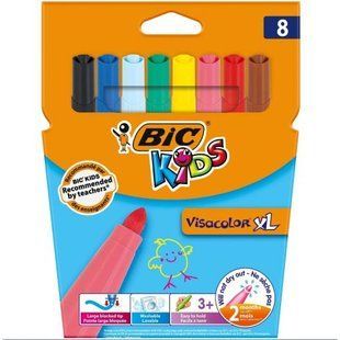 Фломастер BIC Kids Visacolor XL 8 шт. 281305 фото