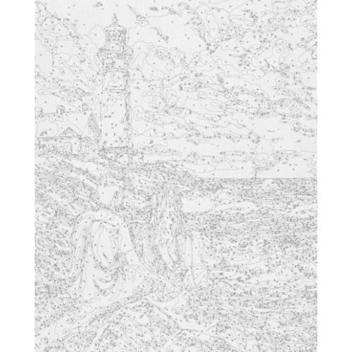 Картина за номерами "Світло твого серця" 40*50 см 278504 фото
