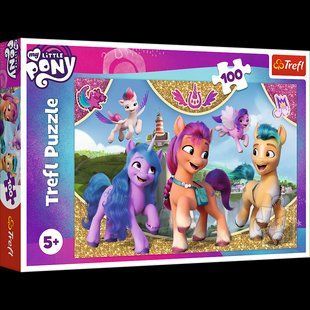 Пазли - (100 елм.) - "Кольорова дружба" / Hasbro My Littel Pony УТ000004787 фото