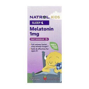 Kids Melatonin 1mg - 30 tabs 31456 фото