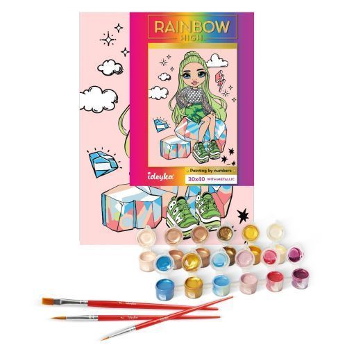 Картина по номерах "Rainbow High Jade Hunter" 30х40 см 268854 фото
